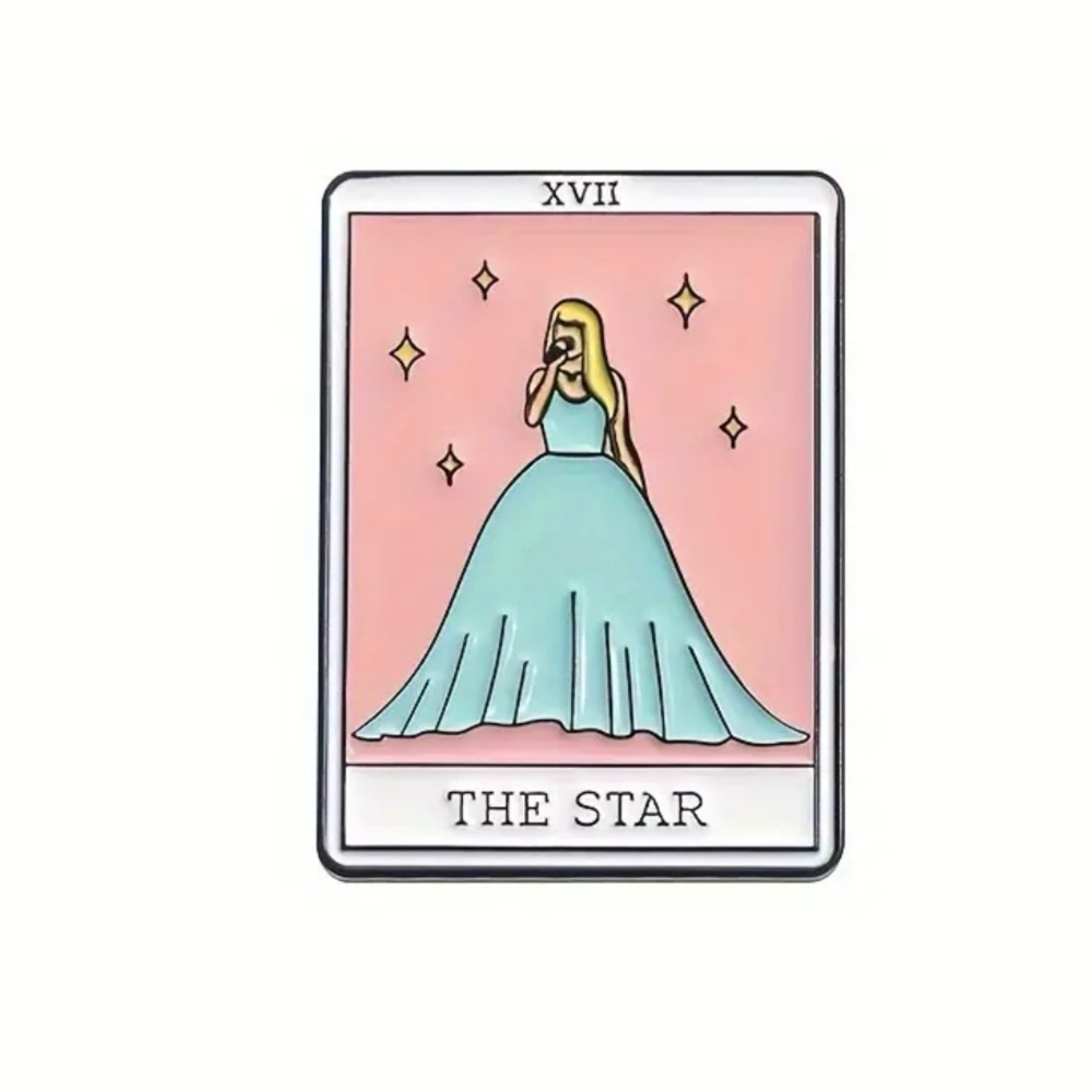 Taylor Swift Themed + Tarot Card Inspired Enamel Pin Speak Now Eras Dress NEW